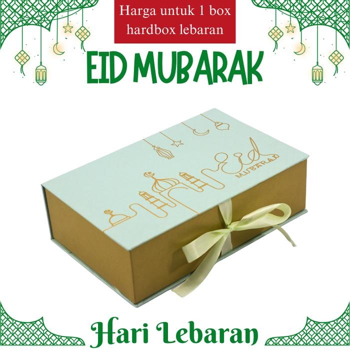 

Hampers hardbox idul fitri lebaran kue kering - gift box Kotak Kado - BABY GREEN