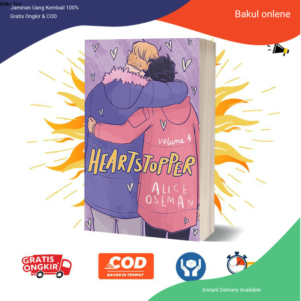 Buku eng Heartstopper, Volume Four (Heartstopper, #4) by Alice Oseman (English)