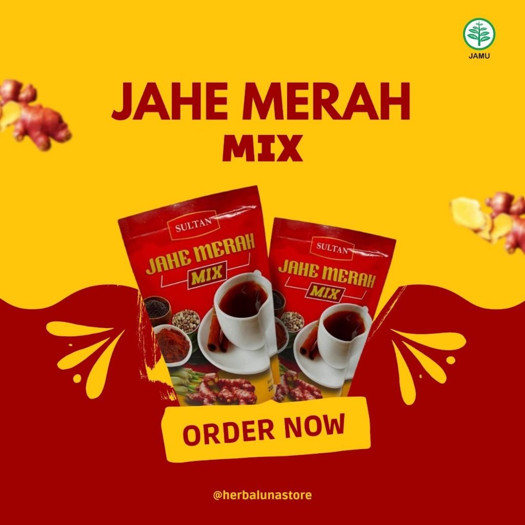 

Jahe Merah Super SULTAN premium minuman sehat