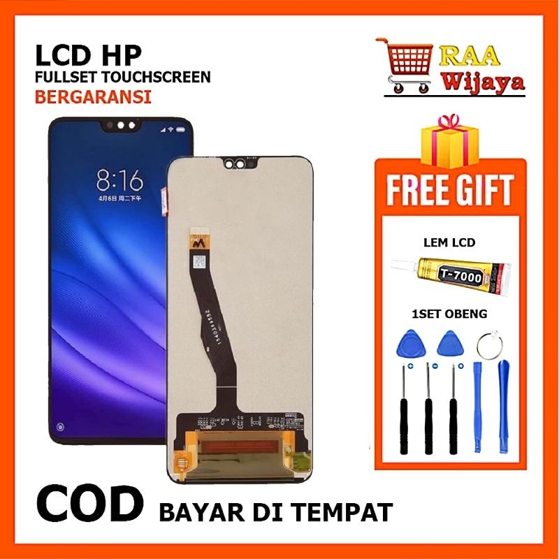 [ORIGINAL] LCD HUAWEI HONOR 8X FULLSET TOUCHSCREEN