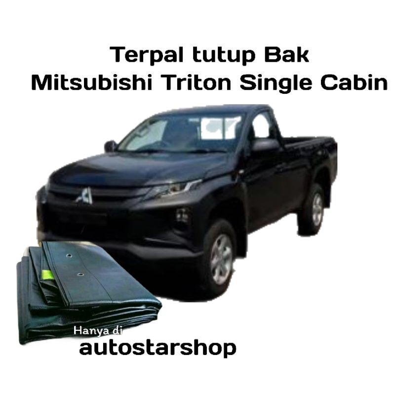 Terpal Tutup Bak Mitsubishi Triton Single cabin