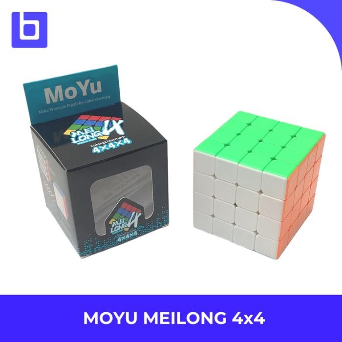 BEST Promo Rubik 4x4 Moyu MF Meilong 4x4 Stickerless