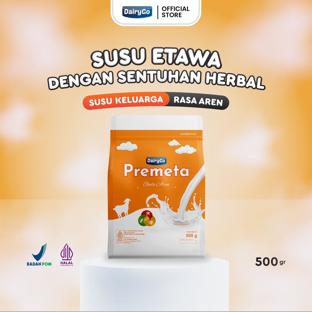 

Susu Kambing Etawa Bubuk Aren 500g Alami Bantu Atasi Asam Urat Kesemutan dan Kebas