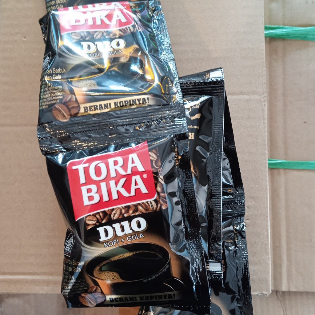 

TORABIKA DUO KOPI PLUS GULA 1 RENTENG ISI 10 SACHET