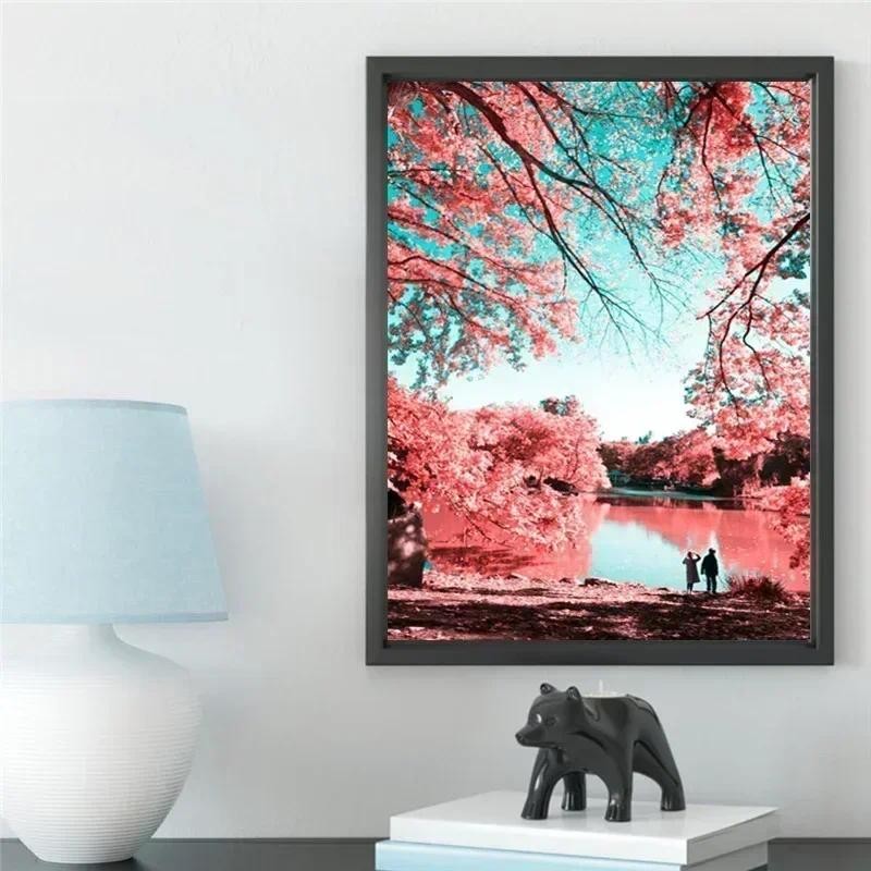 

Tulip DIY Digital Acrylic Flower Painting, Hand-Filled Landscape Painting, Explosion, 80647