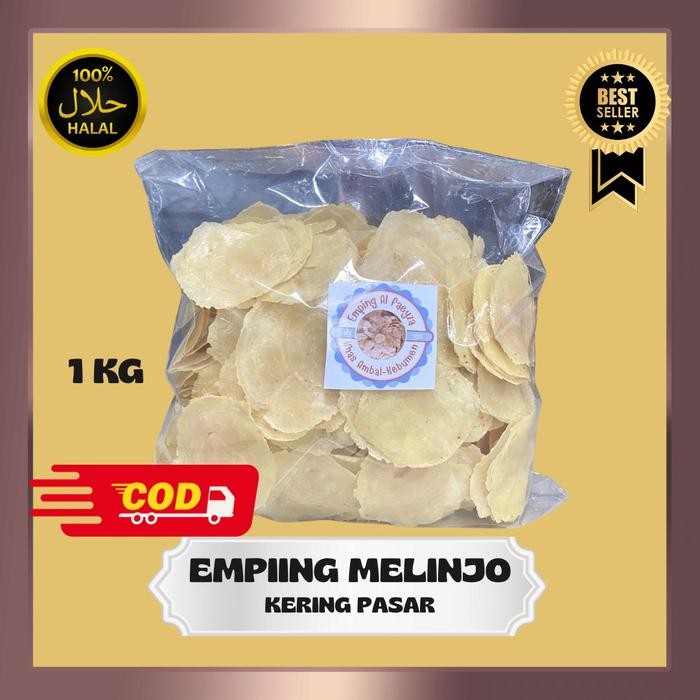 

SALE EMPING MELINJO KERING PASAR 1 KG ASLI KEBUMEN - Makanan Goreng, Snack Food, Cemilan, Keripik - BIJI 1 (Kecil)TERLARIS
