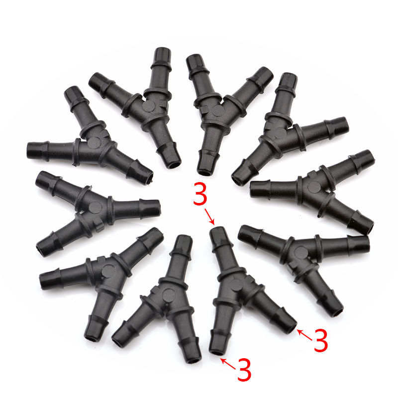 

20PCS Eco Solvent Y Shape Ink Tube Connector For Large Format Y UV Ink Tube