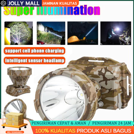 Senter Kepala Cas Dony Ms 309 Sobig 30 Watt 30w 30 w Qled Led t6 Murah Super Terang Murah Sintar Don