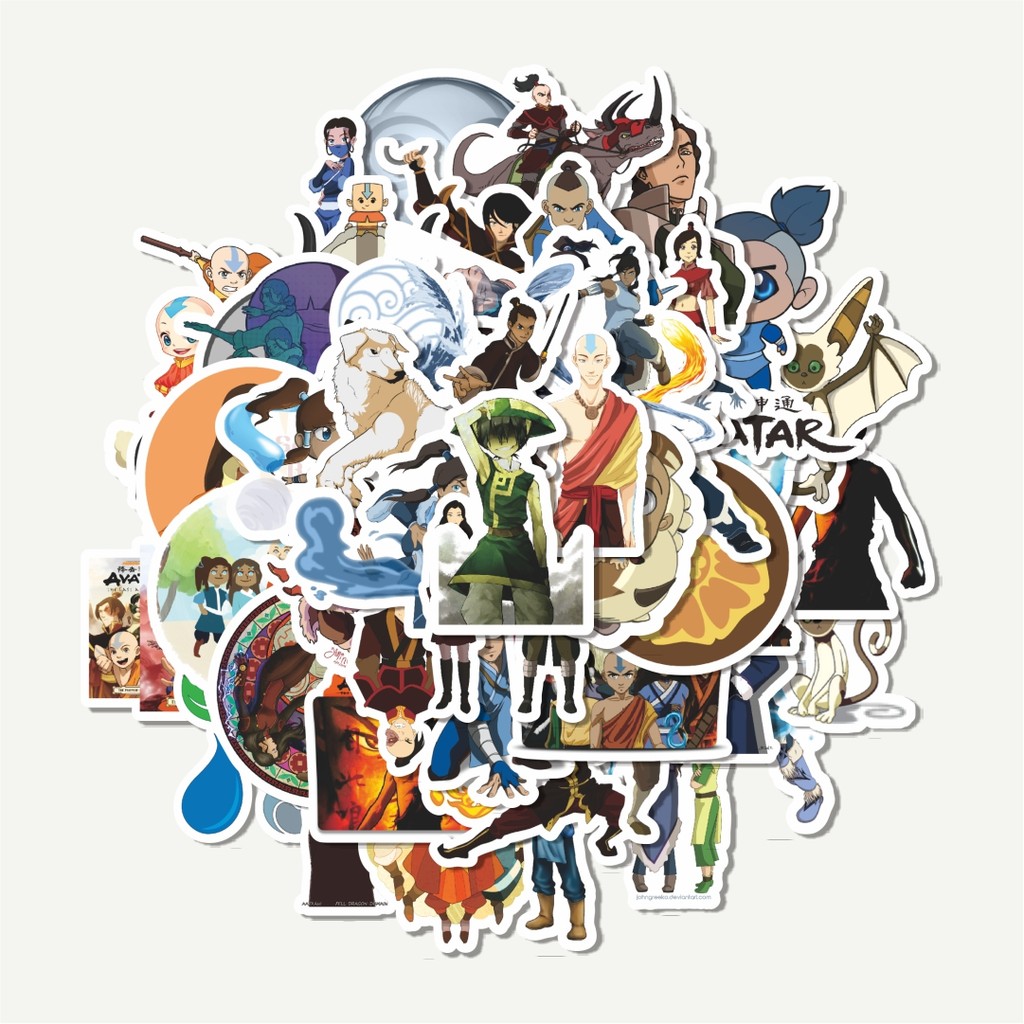 

Sticker Pack Stiker Nickelodeon Series Avatar Bender Character Mix 4 | Sticker TUMBLR | Stiker LAPTOP KOPER HELM