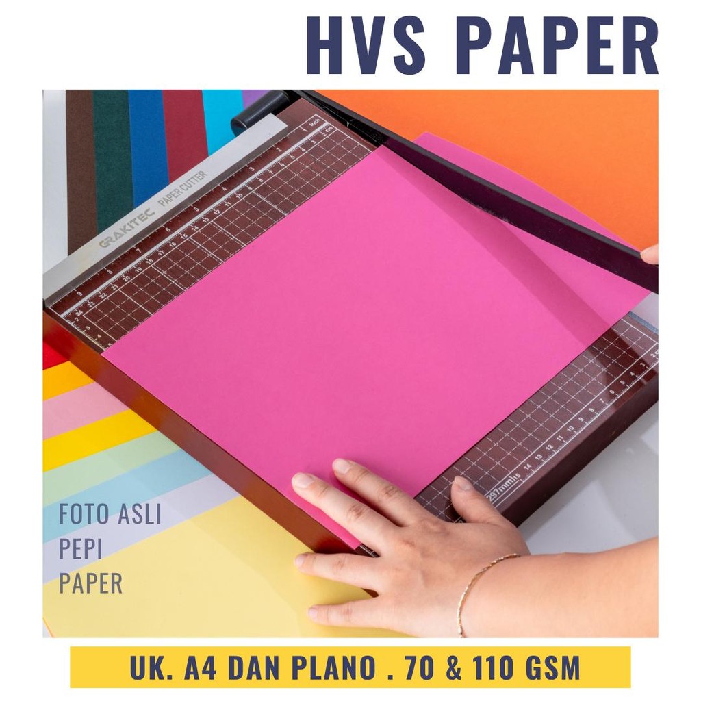 

( 2 dan 10 Lembar ) Colorful Paper HVS 110 GSM UK A4 dan 110 GSM PLANO