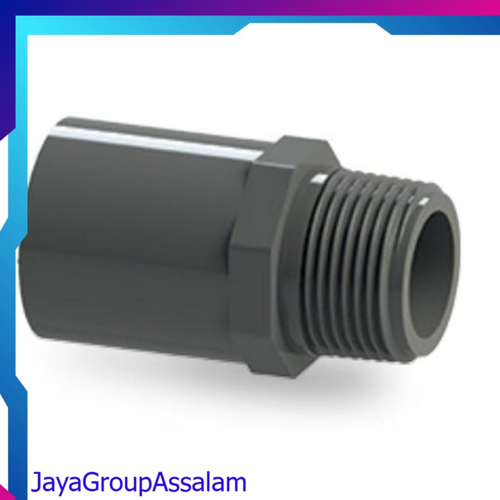 sdl/sok drat luar 11/4" Rucika,fitting pipa Rucika