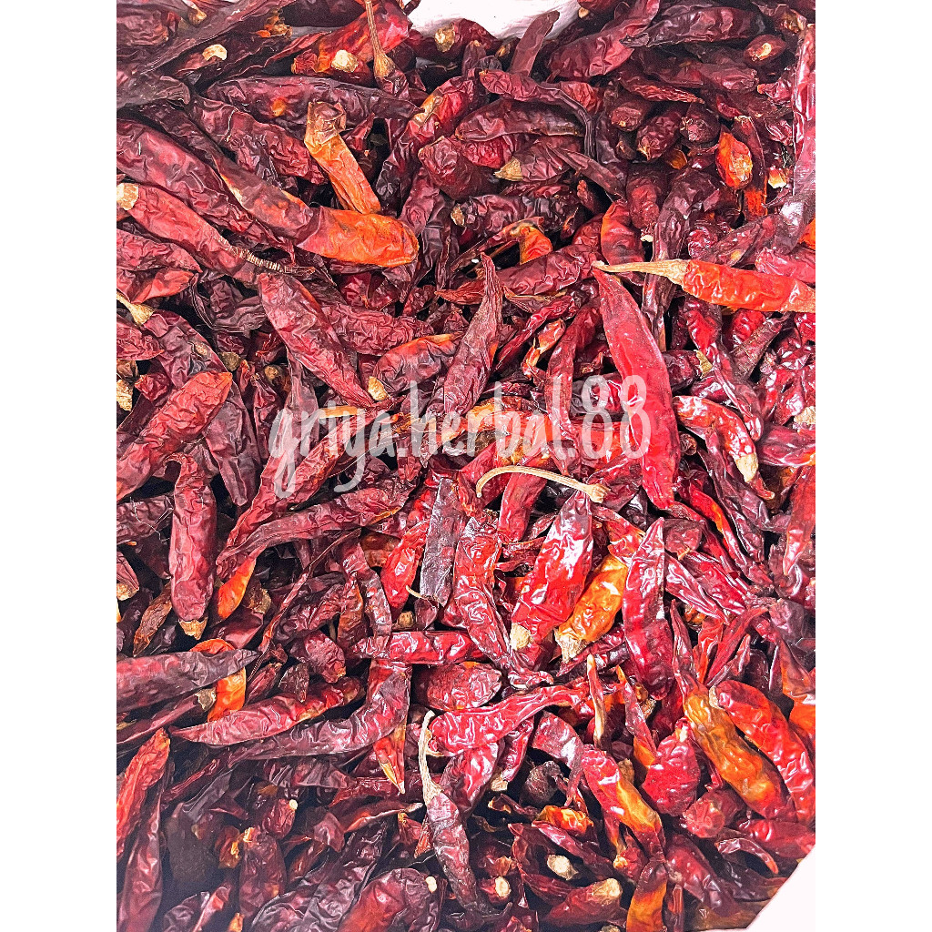 

Paket Cabe Rawit Merah Teja - Cabe Rawit Kering Extra Pedas Kemasan 500 Gram