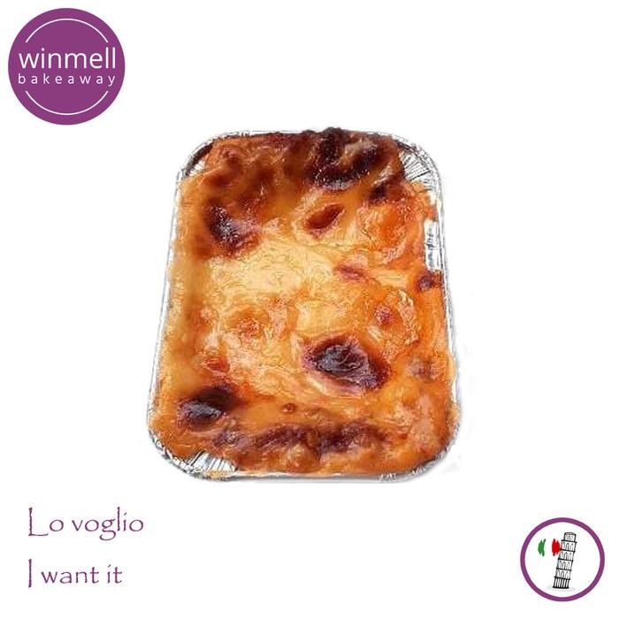 

Lasagna di Winmell - Cemilan SMALL, Vegetarian