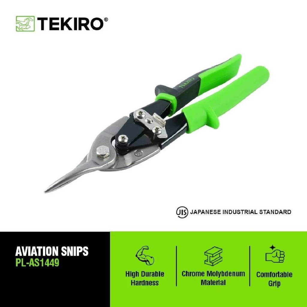 TEAMOR TEKIRO GUNTING SENG AVIATION SNIP 10 INCH Gunting baja ringan / gunting plat GUNTING SENG TEK
