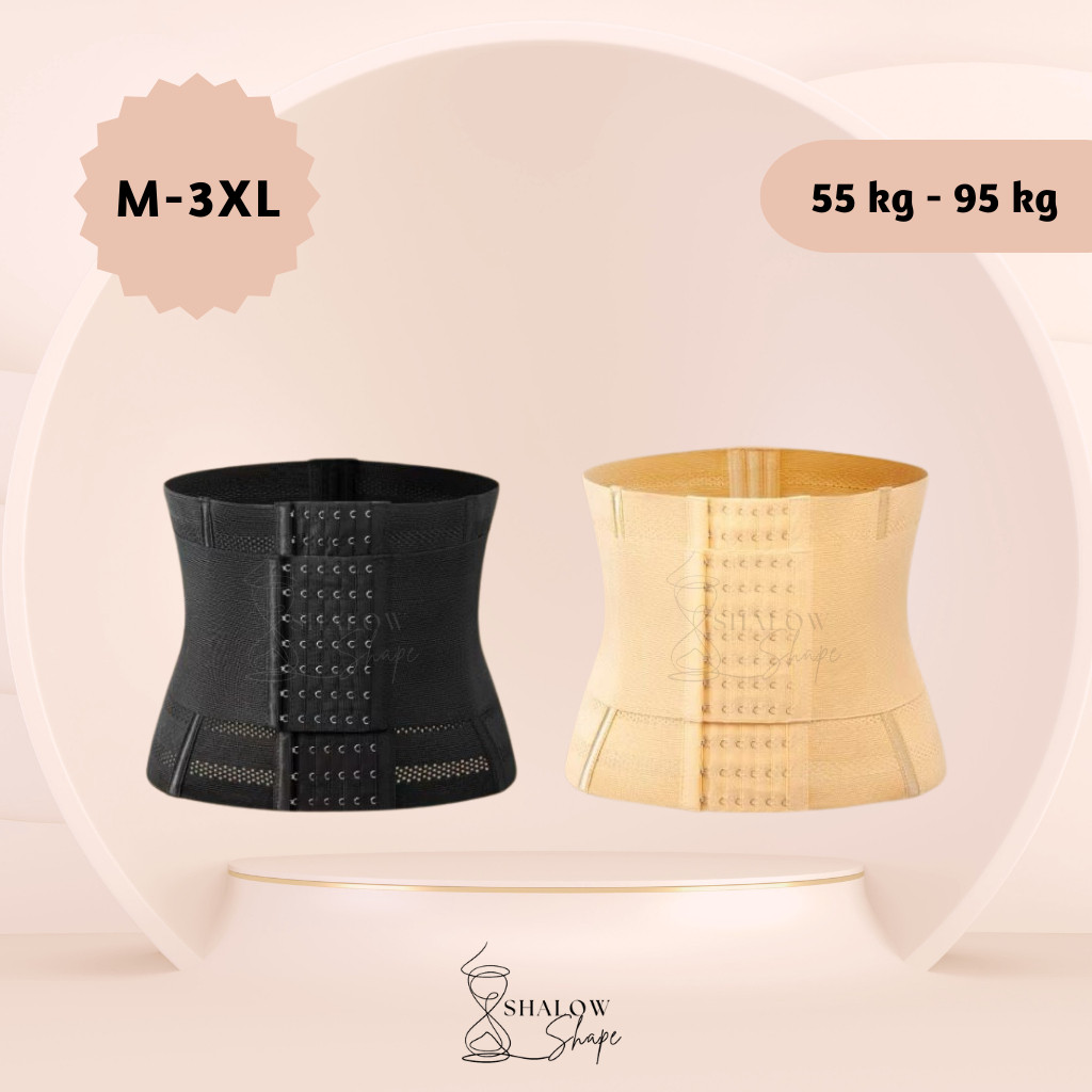 VG45RF SHALOW M-3XL Vola Korset Perut Korset Melahirkan Korset Pinggang Jumbo Korset Dua Lapis