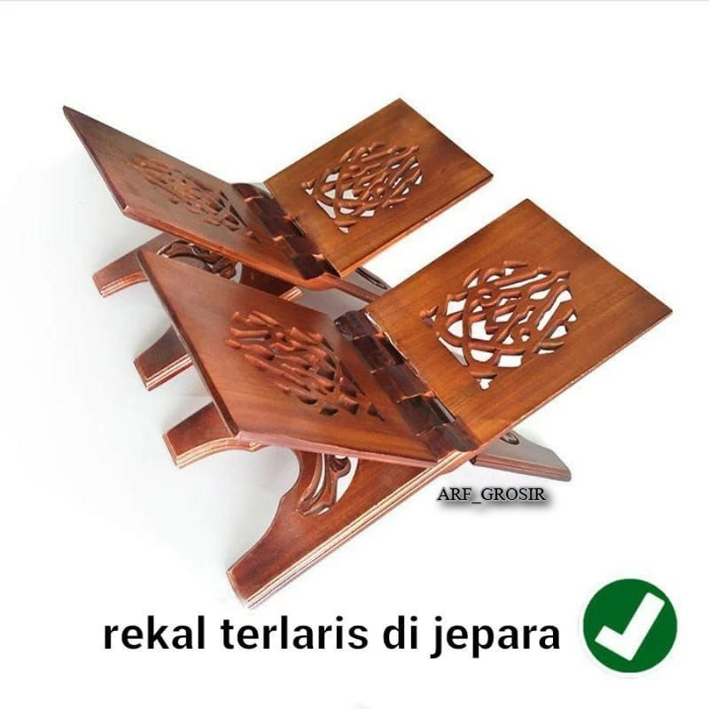 PROMO GILA Rekhal Meja Baca Al Quran/ Meja lipat/ Meja Al Quran/ Rekhal Al Quran/ Rekal/ Lakar