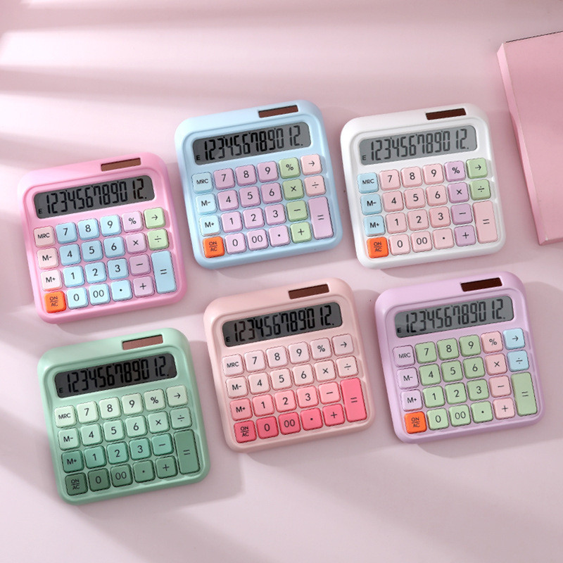 

KALKULATOR WARNA PASTEL 12DIGIT / KALKULATOR BISA HITUNG 12 DIGIT ANGKA DENGAN LAYAR LEBAR DAN ANTI SLIP DUAL POWER WARNA PASTEL