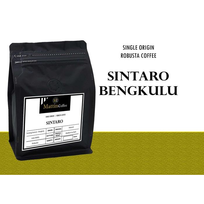 

Kopi Robusta Sintaro Bengkulu 250 gr - 1 kg Roasted Biji / Bubuk - Biji, 250 gr