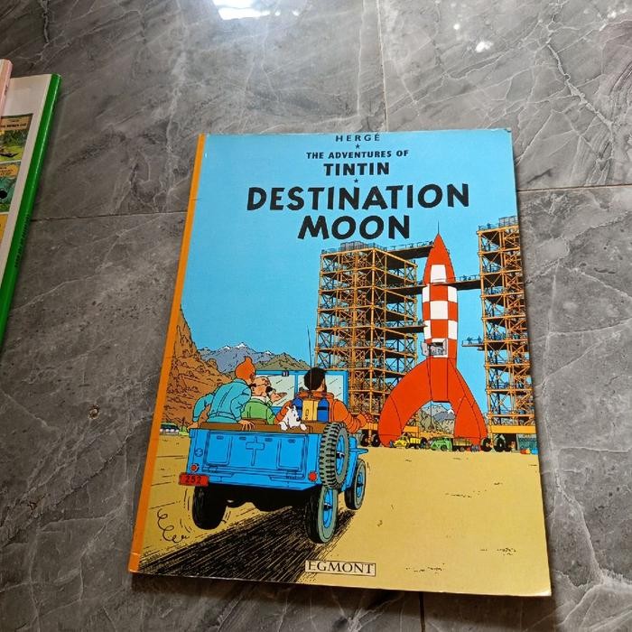 DESTINATION MOON-HERGE THE ADVENTURES OF TINTIN  EGMONT-P5