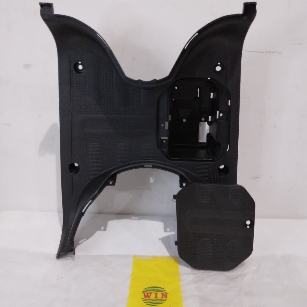 Pijakan Kaki + Tutup Aki Scoopy 110 FI 2017 2018 2019 2020 | footrest atas WIN | bordes injakan moto