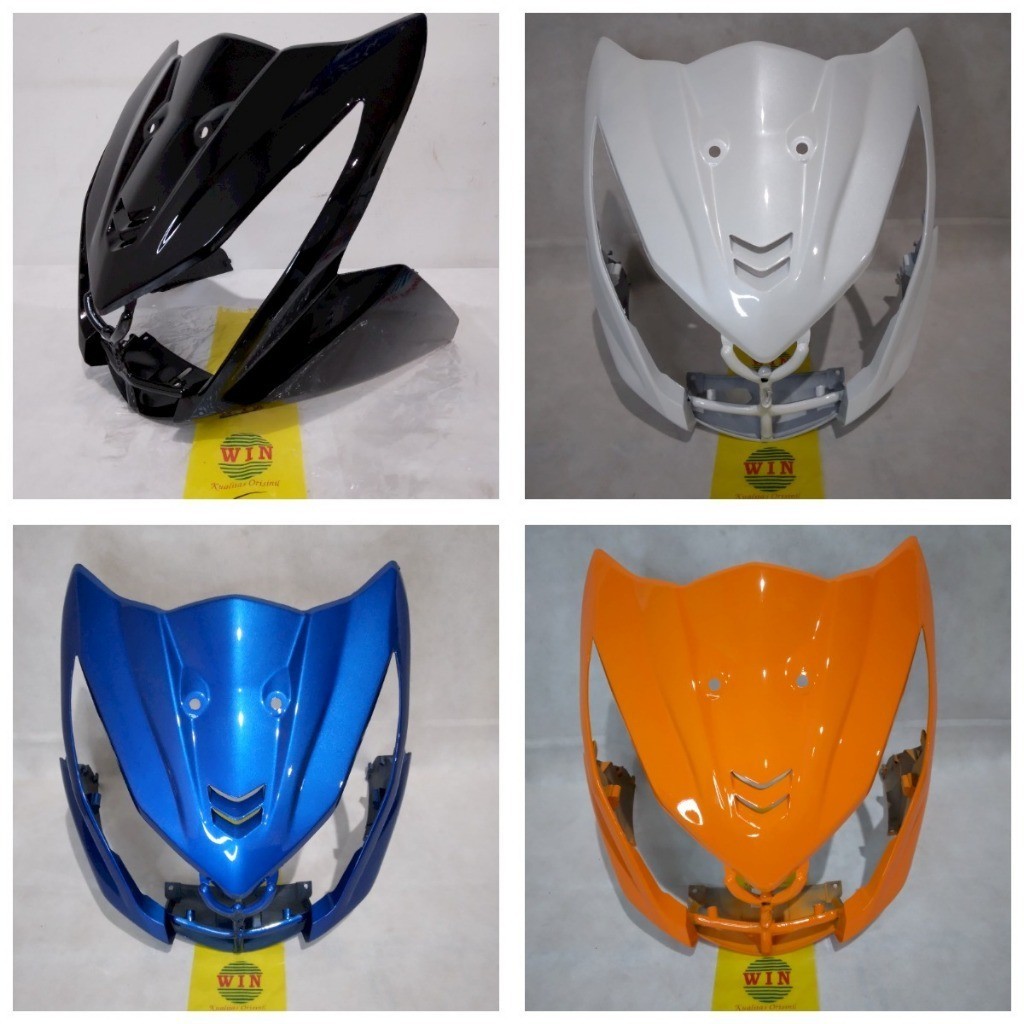 Tameng Depan Beat FI 2012 2013 2014 2015 | front panel WIN | dasi motor honda injeksi original hitam