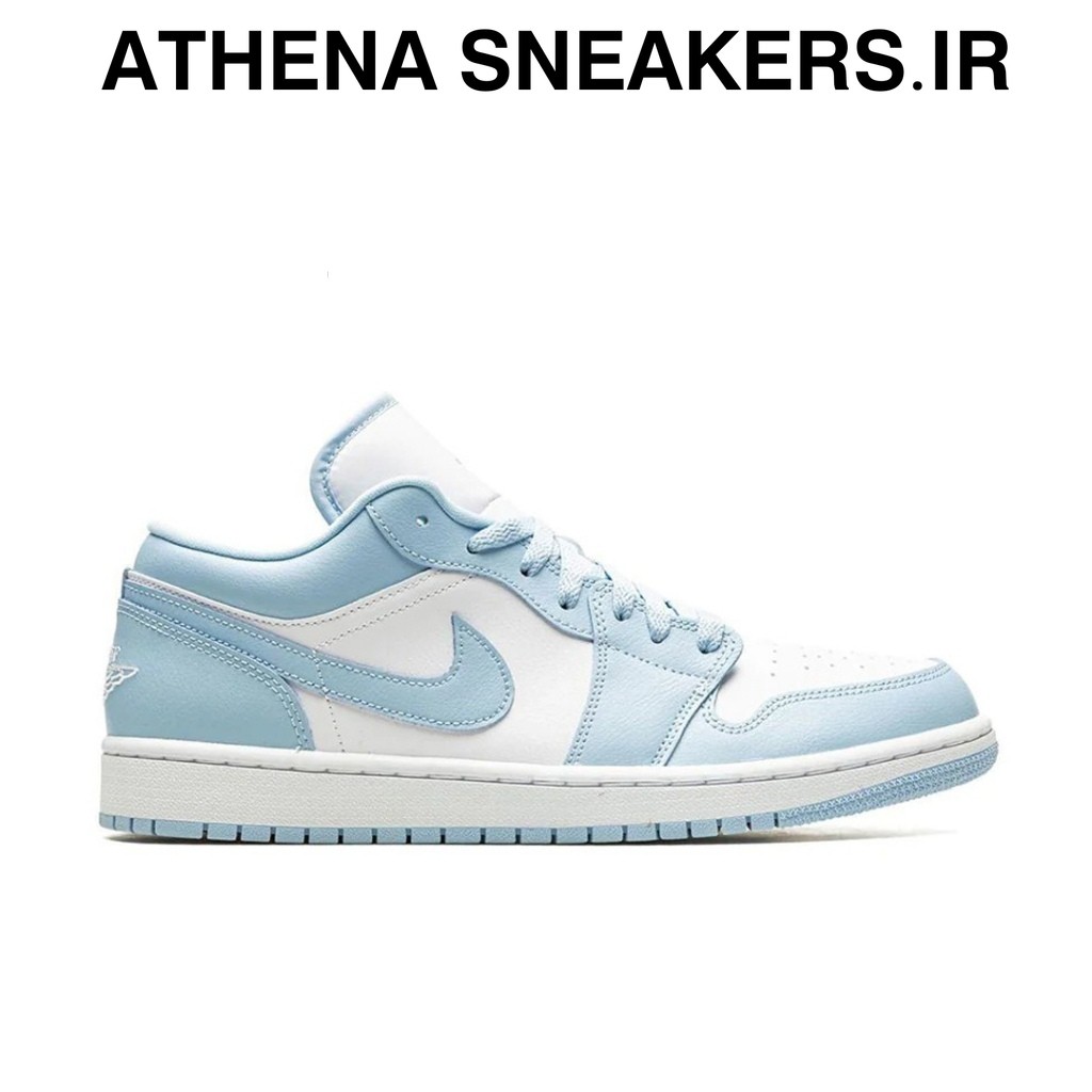 Sepatu Nike Air jordan 1 Low Ice Blue BNIB Original