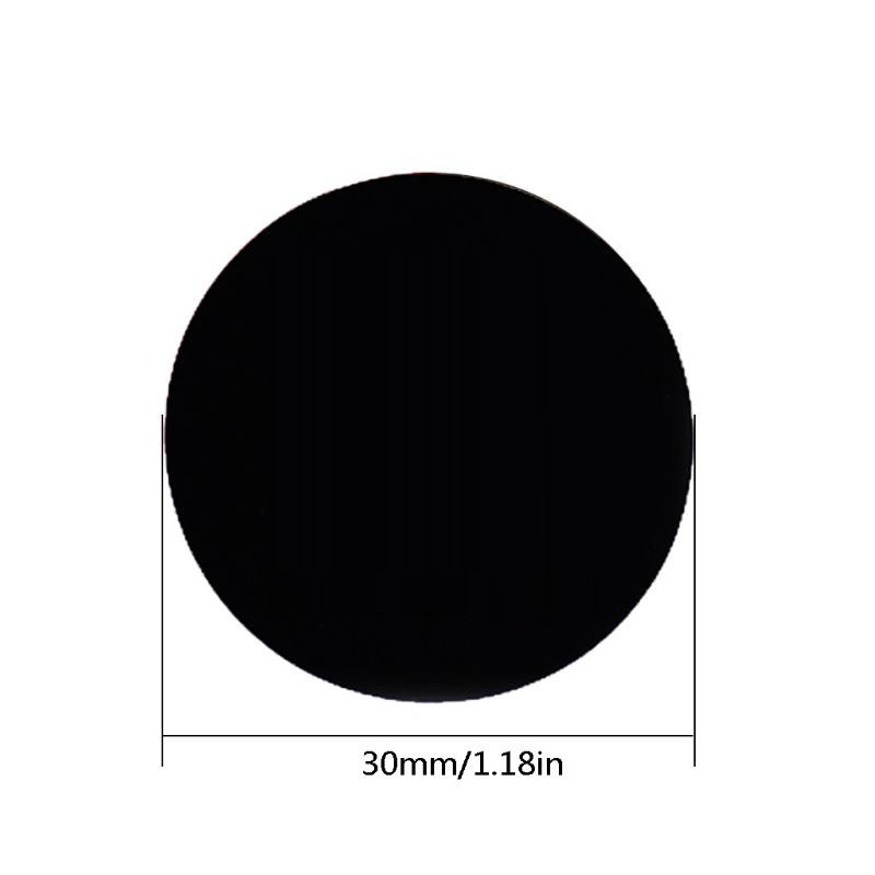 Thin On-Metal NFC Sticker NTAG213 NTAG215 NTAG216 Chip 30mm Circle Black