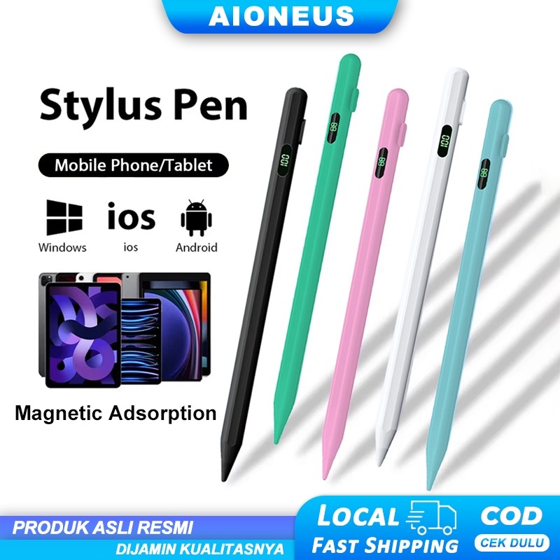 

Stylus Pen iPad Pencil Touch Pen Digital Power Display Magnetic Smart Pencil For Phone iPad IOS Android Tablet Smartphone Universal Capacitive Pencil