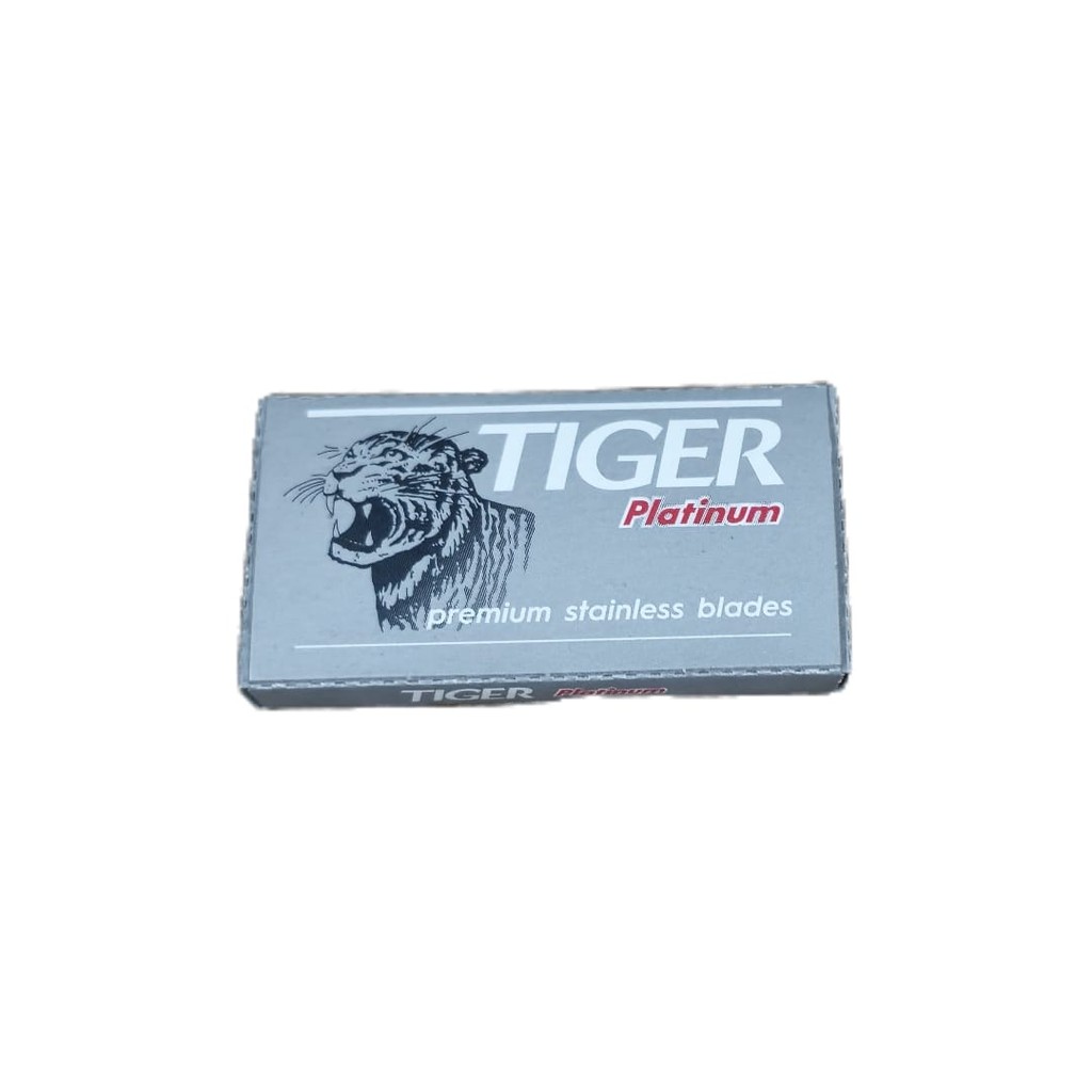 

Ecer Pisau PLATINUM Silet Tiger Safety Razor Blades isi 5