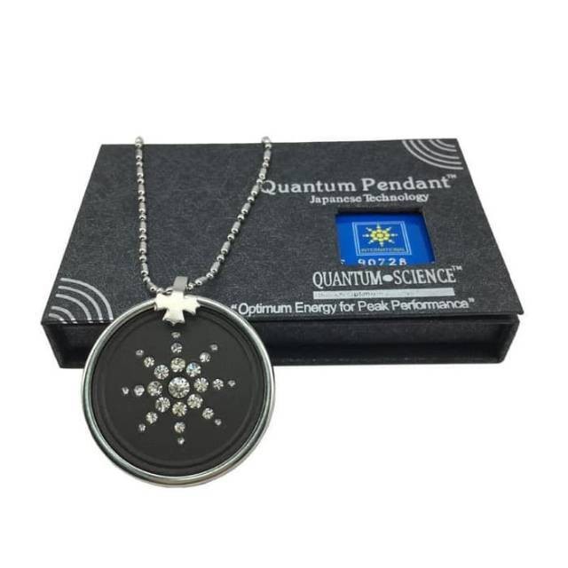 Kalung Quantum Pendant Kesehatan Original Jepang | Energi Ion Negatif & Terapi Tubuh