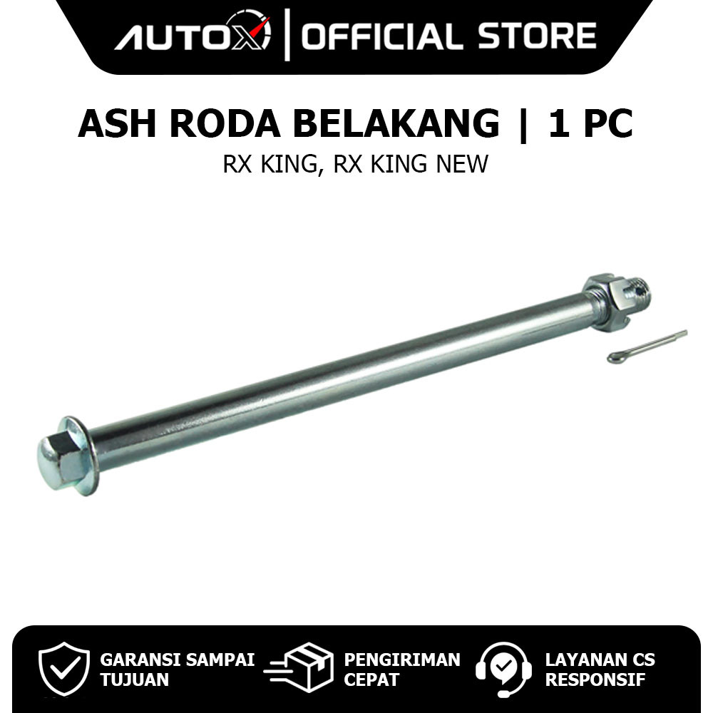 As Roda Belakang RX King Lama Baru Old New Mur Spie Pengunci Set Komplit