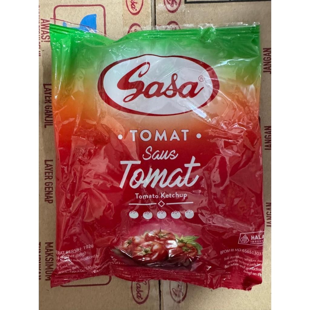 

Sasa Saus Tomat Sachet 8g @ 24 sachet