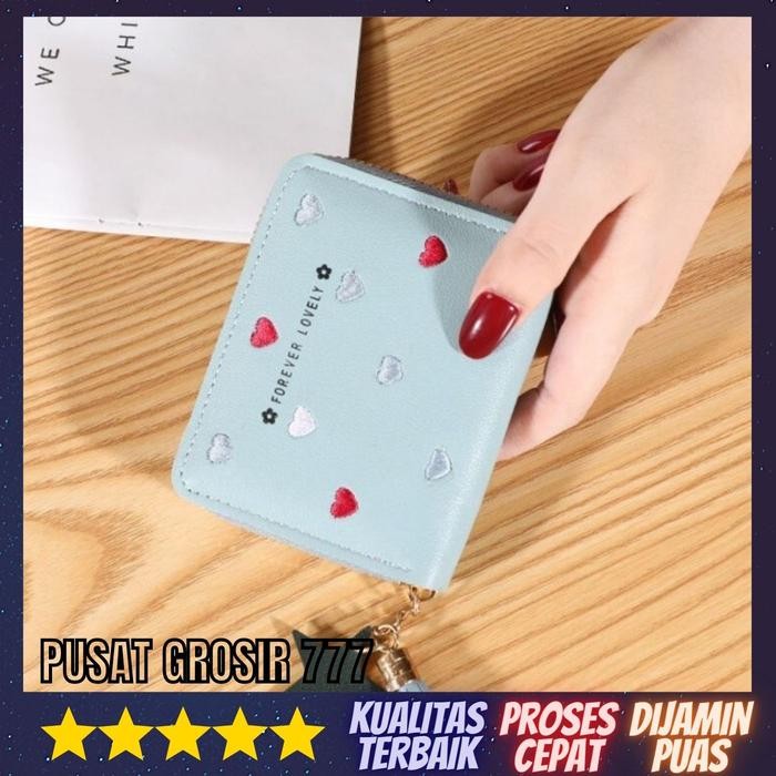 TERBARU Dompet Import Anak Perempuan Dompet Motif Printing DUW 11 - Cokelat