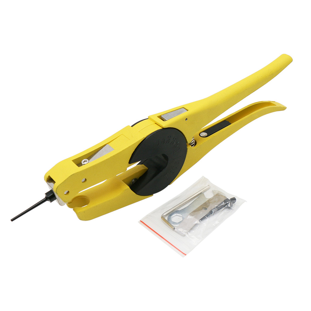 

1 Pc Integrated Ear Tag Special Pliers Clip Cow Sheep Farm Animal Information Management Tool Livestock Ear Tag Applicator