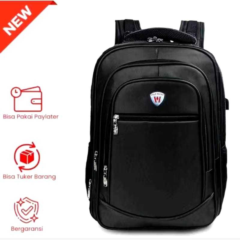 Tas Ransel Polo Pria Tas Ransel Polo Slot Laptop 3 Ruang Tas Polo Ransel Pria