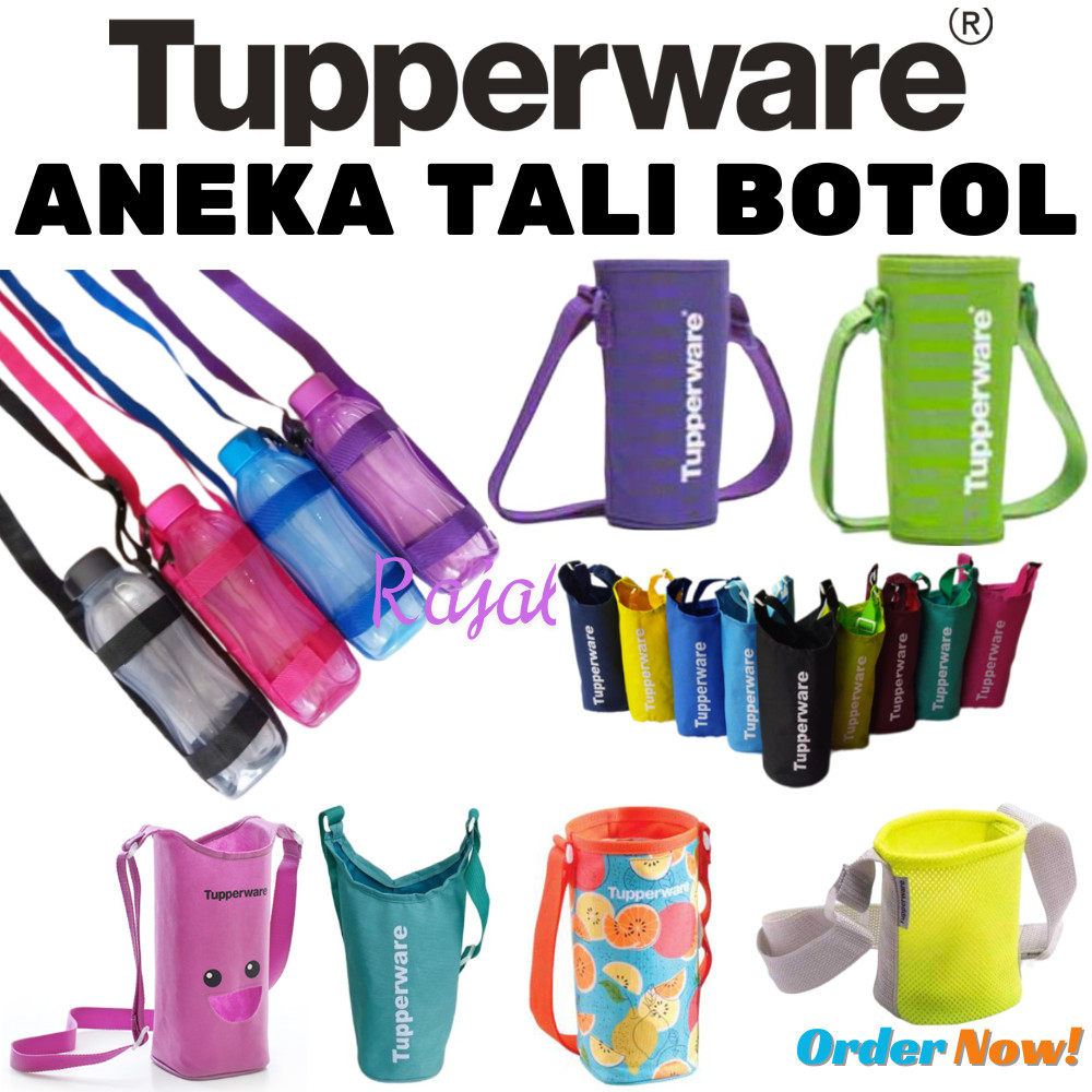 [BIG SALE] PROMO Tupperware Aneka Tali Eco Bottle // Strap Eco Bottle // Tas Botol // Tas Slim Line