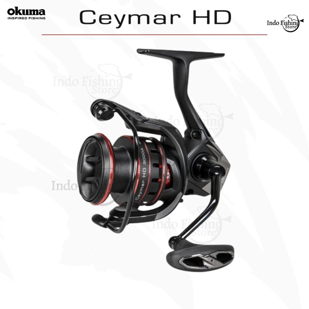 Reel Okuma Ceymar HD High Density Gearing II Oversized Main Gear Spinning Reel Power Handle
