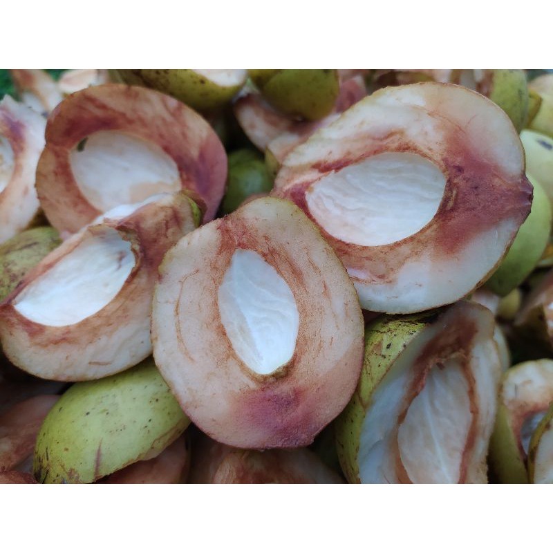 

Daging buah pala segar terbaik enak buat manisan 1kg