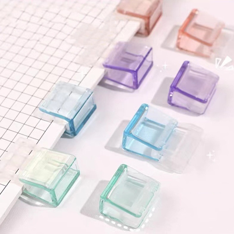 

Staples Paperclip Mini Color Paper Clip Candy Transparent Metal Documents Bookmarks File Index Page Holder Clamp Office School