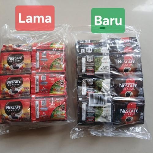 Nescafe Classic Sachet 2gr / 1 pack isi 60 sachet