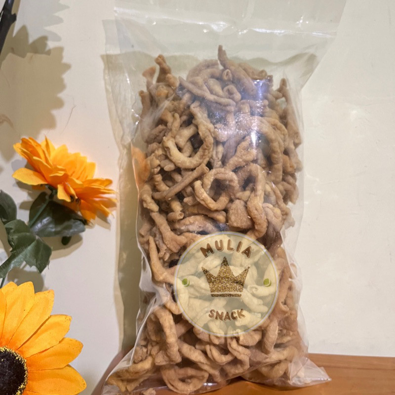 

Keripik Usus Ayam 500 Gram / Kripik Usus Ayam Super Enak