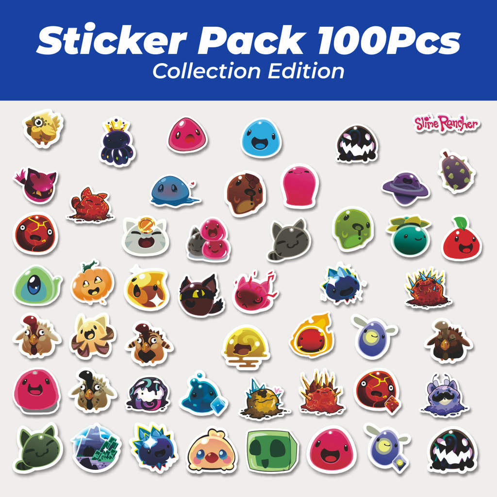 

Hot Stiker Game Series Slime Rencher Character Mix Lucu Anti Air Stikers Berperekat Waterproof Sticker Decal Buat Motor Helm Buku Journal Koper Casing HP Laptop Botol Minum