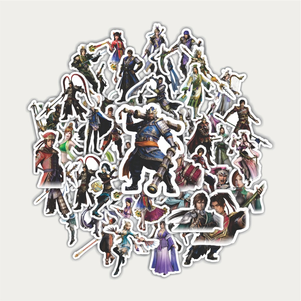

Sticker Pack Stiker Gamae Series Dynasty Warriors Character Mix 3 | Sticker TUMBLR | Stiker LAPTOP KOPER HELM