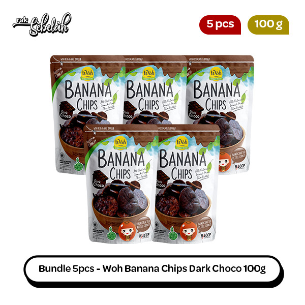 

Bundle 5pcs - Woh Banana Dark Choco 100gr