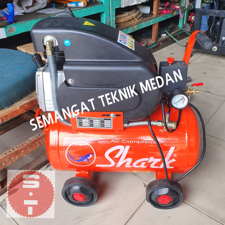 

MZ07-25 KOMPRESOR ANGIN UDARA PORTABLE 3/4 HP 25 LITER SHARK MZ 07-25