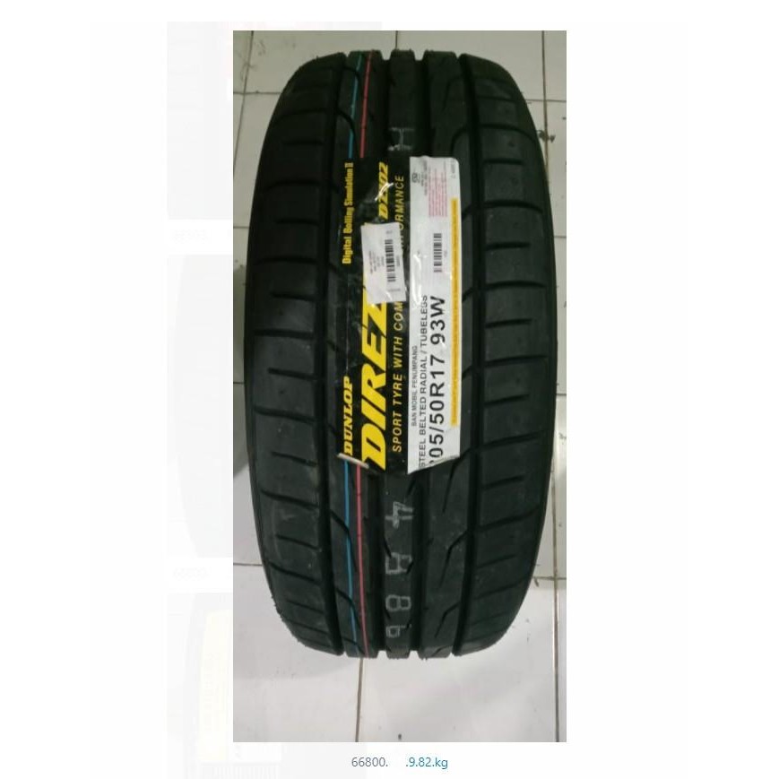 ban luar dunlop 205 / 50 r 17 dz102 VW Jetta,BMW 228 - dl252045 -