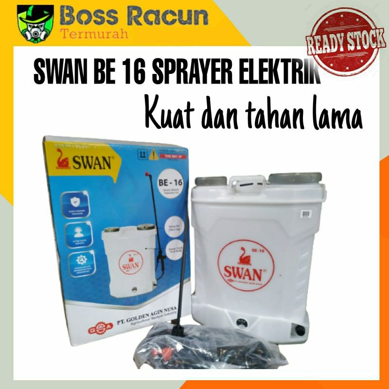 TERLARISsprayer elektrik SWAN BE 16/ elektrik sprayer swan/ SPRAYER SWAN ELEKTRIK/ SPRAYER HAMA SWAN
