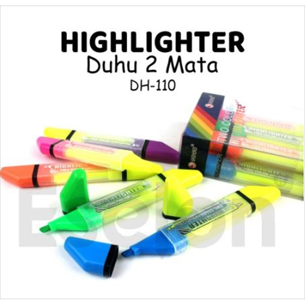 

♚Highlighter 2 Sisi Warna Eselon ES108♚