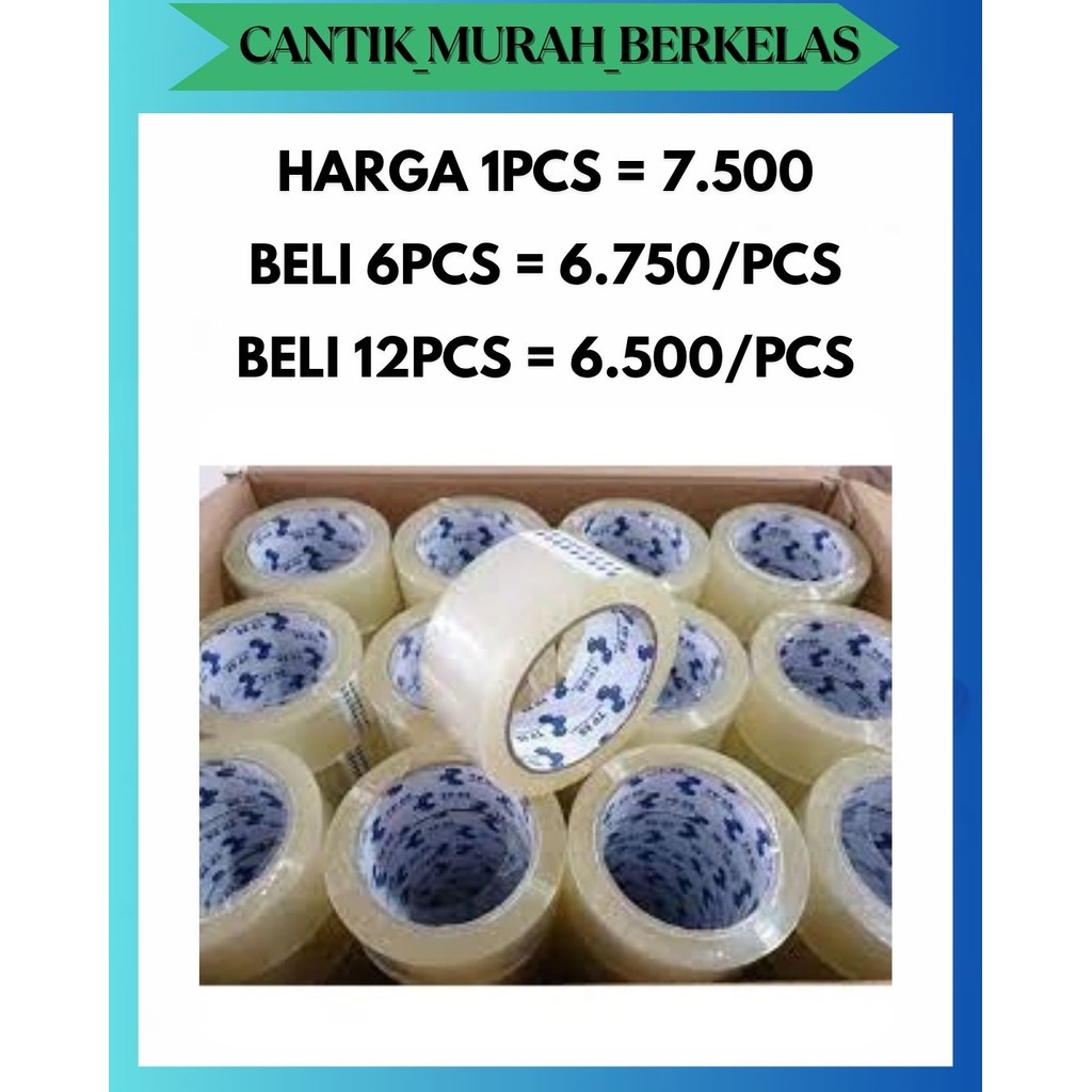 

CMB LAKBAN SELOTIP ISOLASI BENING / COKLAT TP88 MPI HOKITAPE 90 YARD 45MM BAGUS DAN TEBAL