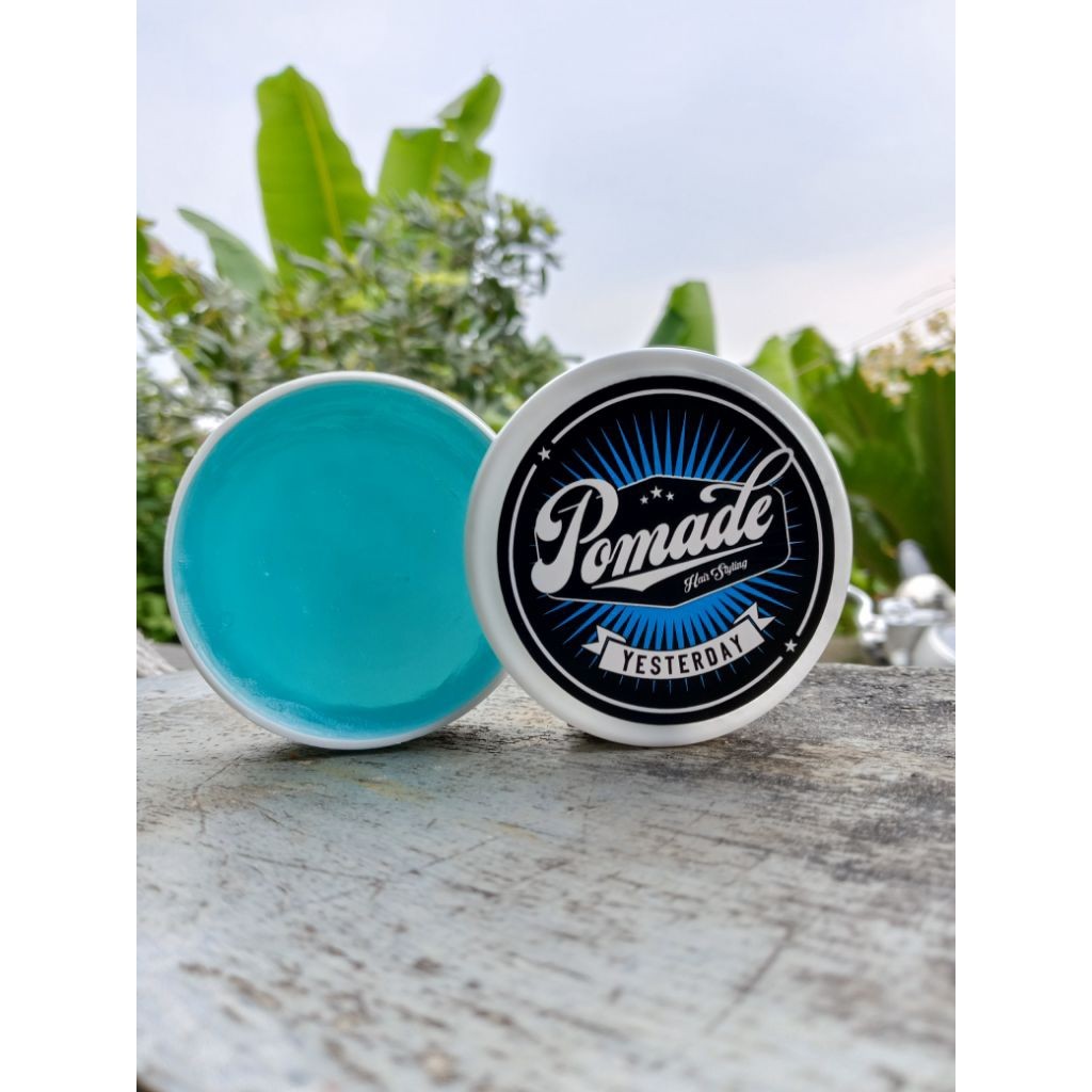 Hair Pomade OilBased - YESTERDAY pomade oil based 55g - Minyak Rambut Cowo